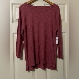 Banana Republic Burgundy Knit Top